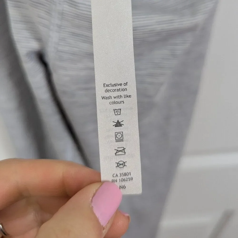 Lululemon | Wunder Under High Rise We Are From Space Grey Alpine Tight 7/8